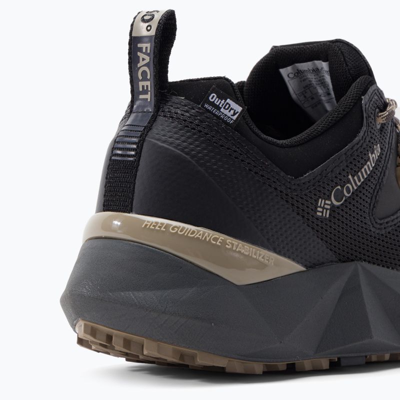 Buty turystyczne męskie Columbia Facet 60 Low Outdry black/ancient fossil 7