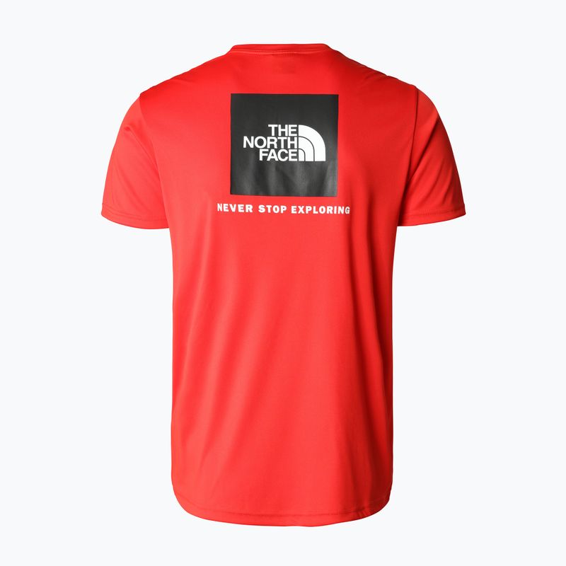 Koszulka męska The North Face Reaxion Red Box fiery red 5