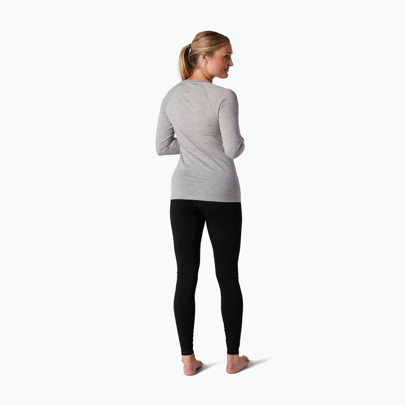 Bluza termoaktywna damska Smartwool Merino 150 Baselayer Boxed light gray heather 6