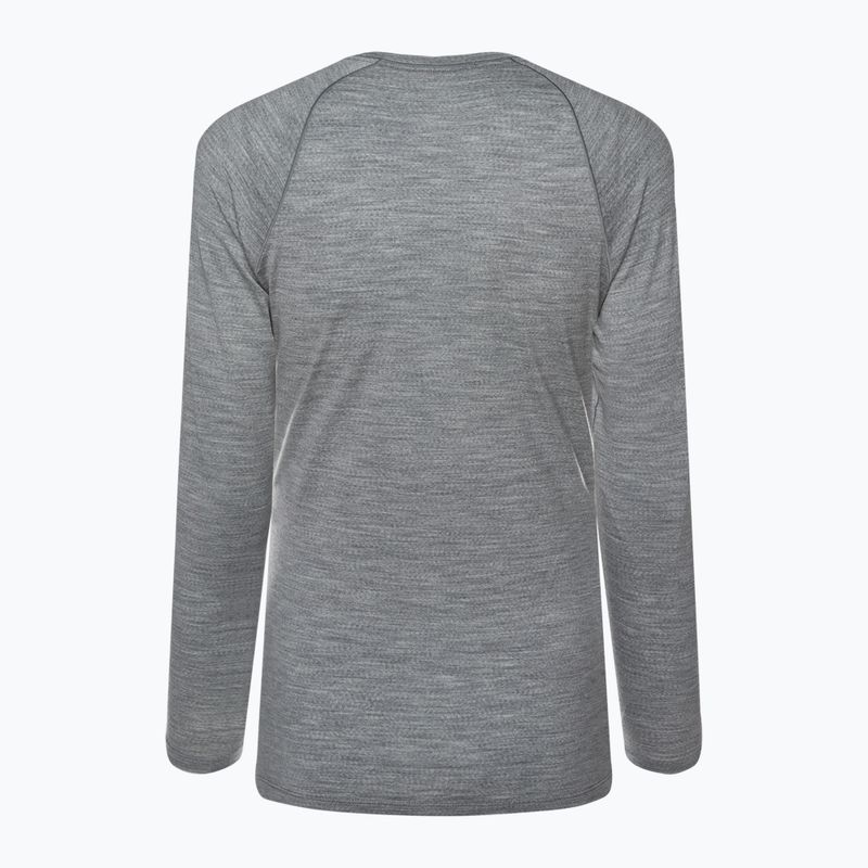 Bluza termoaktywna damska Smartwool Merino 150 Baselayer Boxed light gray heather 2