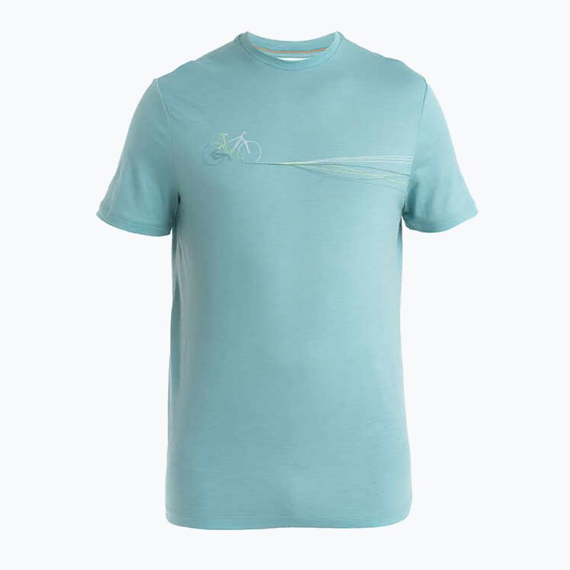 Koszulka trekkingowa męska icebreaker Merino 150 Tech Lite III cloud ray
