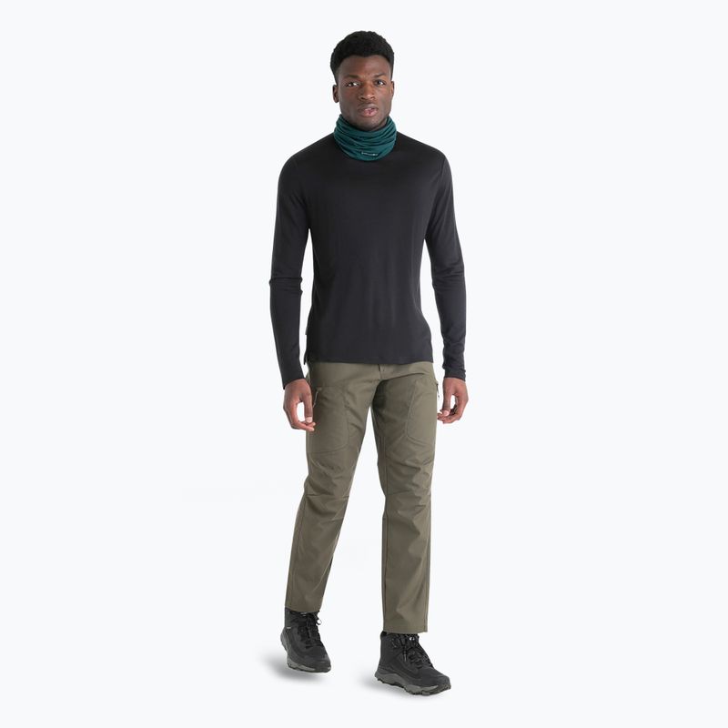 Longsleeve trekkingowy męski icebreaker Merino 125 Cool-Lite Sphere III Tee black 4