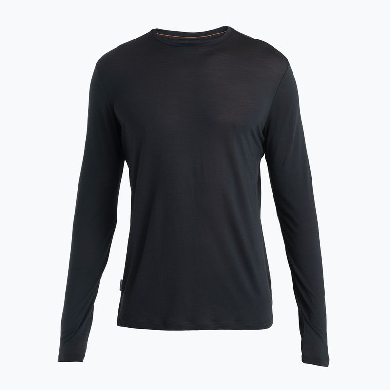 Longsleeve trekkingowy męski icebreaker Merino 125 Cool-Lite Sphere III Tee black 5