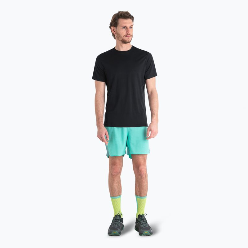 Koszulka trekkingowa męska icebreaker Merino 125 Cool-Lite Sphere III Tee black 2