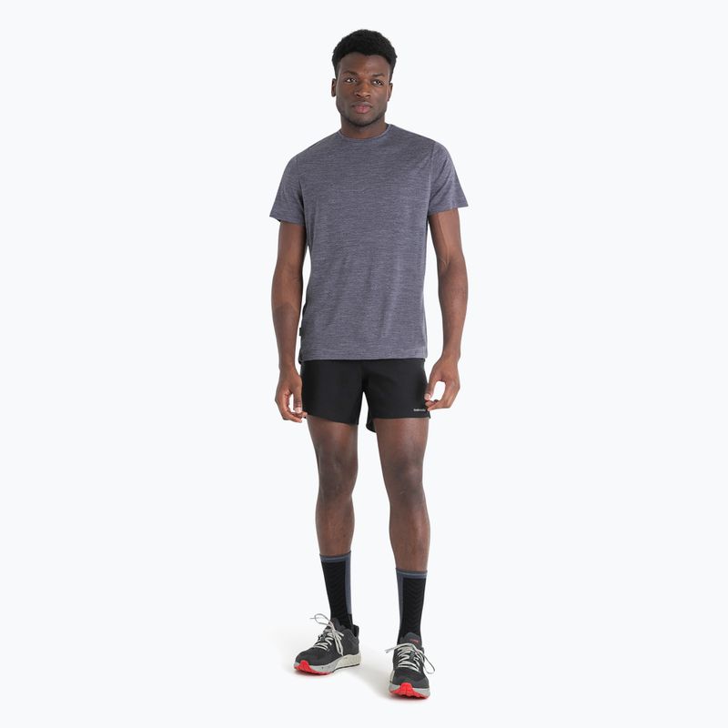 Koszulka trekkingowa męska icebreaker Merino 125 Cool-Lite Sphere III Tee midnight navy 2