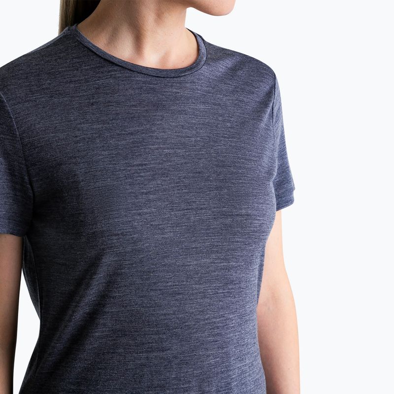 Koszulka trekkingowa damska icebreaker Merino 125 Cool-Lite Sphere III SS Tee midnight navy heather 4