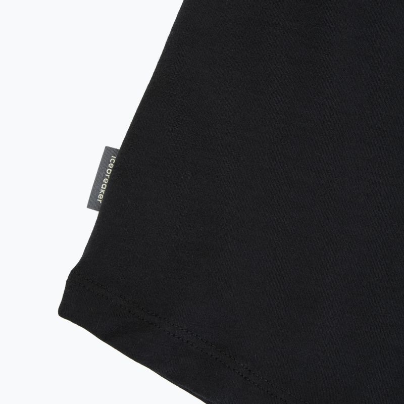 Koszulka trekkingowa damska icebreaker Merino 125 Cool-Lite™ Sphere III black 3