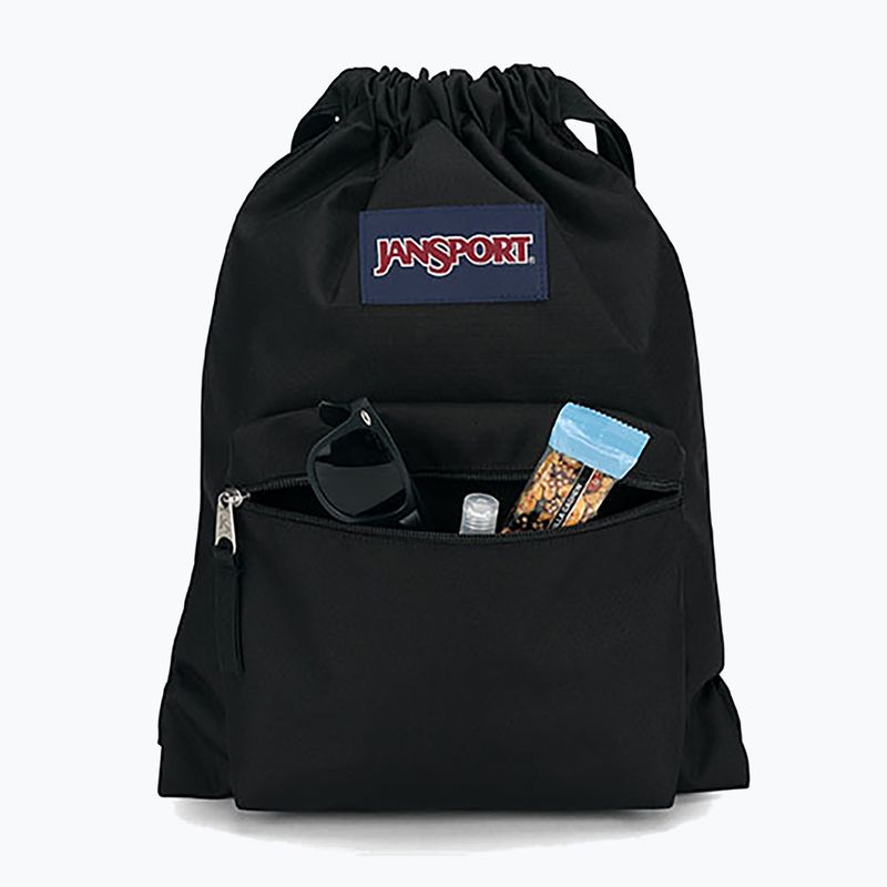 Plecak miejski Jansport Draw Sack 14 l black 4