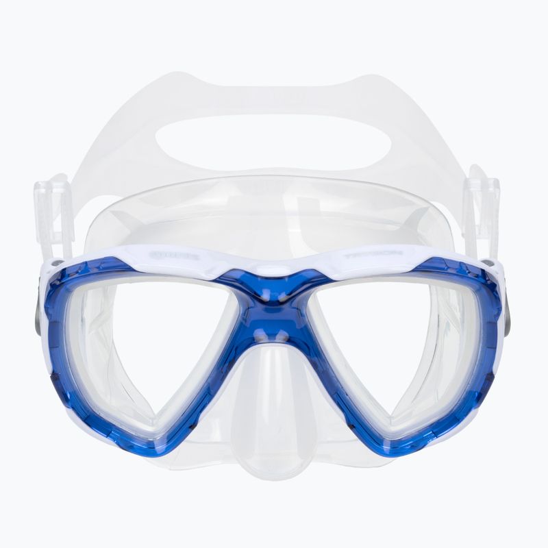 Maska do snorkelingu Mares Trygon blue/clear 2