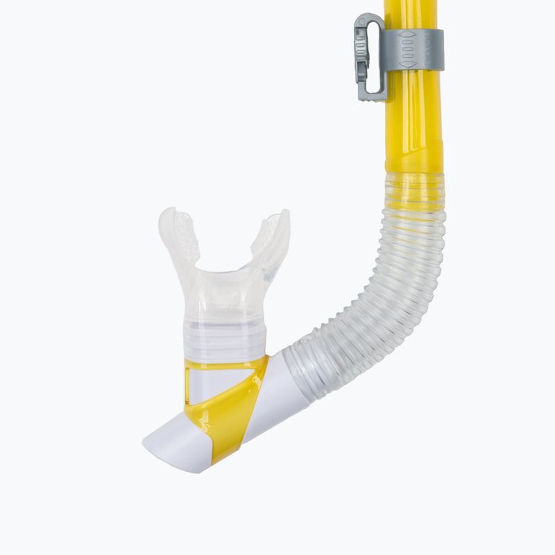 Fajka do nurkowania Mares Gator Dry yellow 4