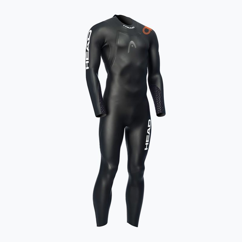 Pianka triathlonowa męska HEAD Ow Shell FS 3.2.2 black/orange 6