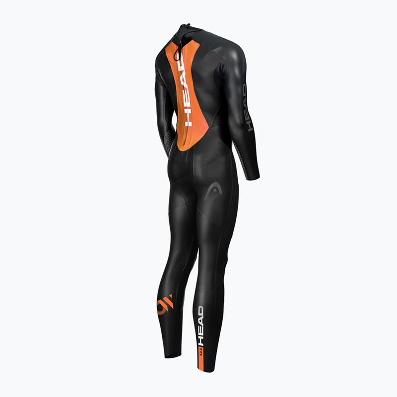 Pianka triathlonowa męska HEAD Ow Shell FS 3.2.2 mm black/orange 7