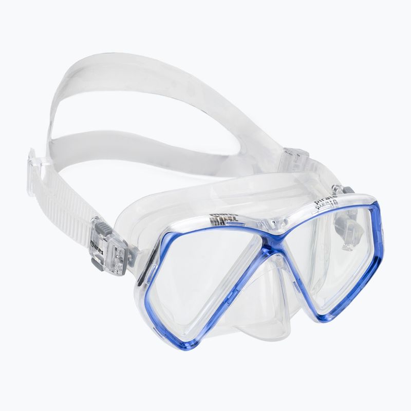 Maska do nurkowania dziecięca Mares Pirate clear/blue