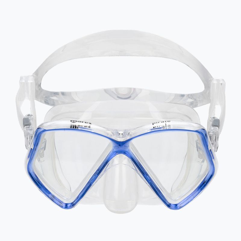 Maska do nurkowania dziecięca Mares Pirate clear/blue 2