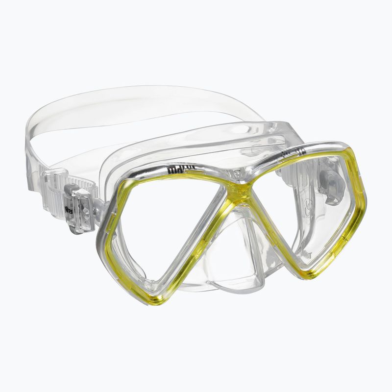 Maska do nurkowania dziecięca Mares Pirate clear/yellow 6