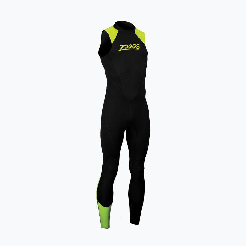 Pianka do pływania męska Zoggs OW Explorer LJ 3.2.2 mm black/lime