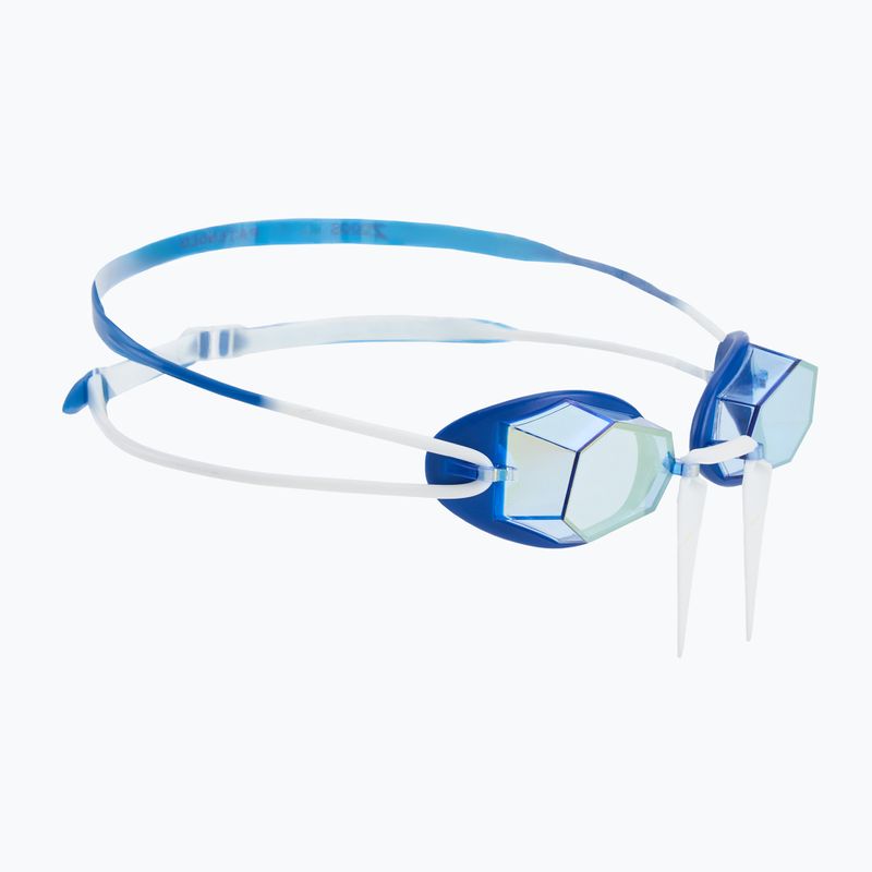 Okulary do pływania Zoggs Diamond Titanium blue/white/mirror gold