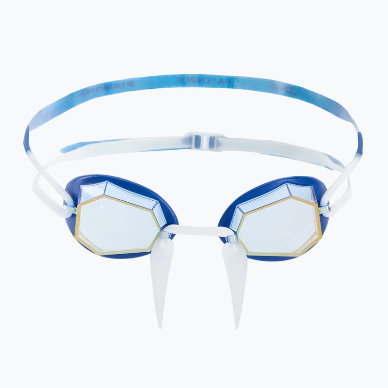 Okulary do pływania Zoggs Diamond Titanium blue/white/mirror gold 2