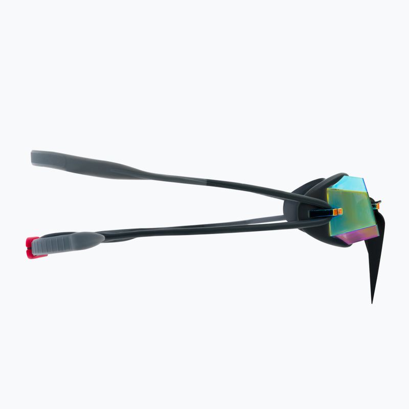 Okulary do pływania Zoggs Diamond Titanium grey/black/mirror red 3