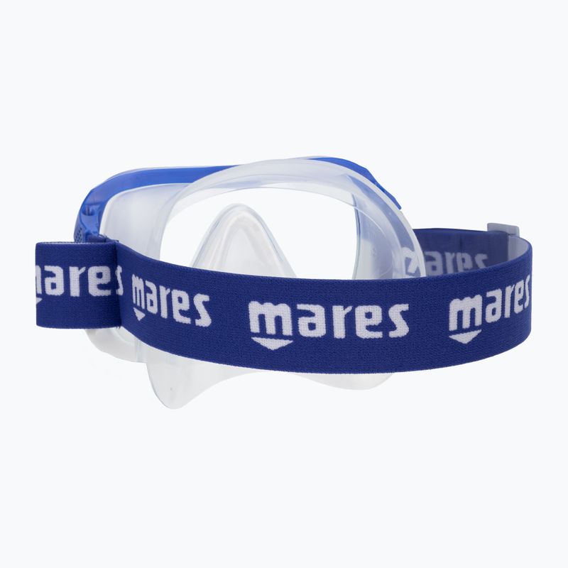 Maska do snorkelingu Mares Keewee blue/clear 4