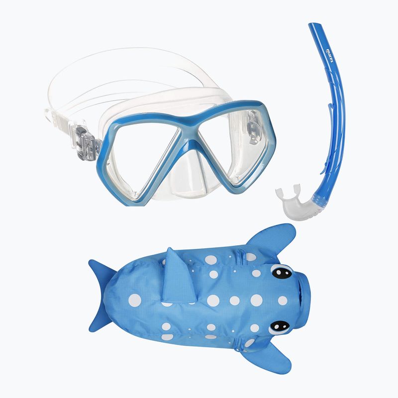 Zestaw do snorkelingu dziecięcy Mares Combo Zoo blue 6