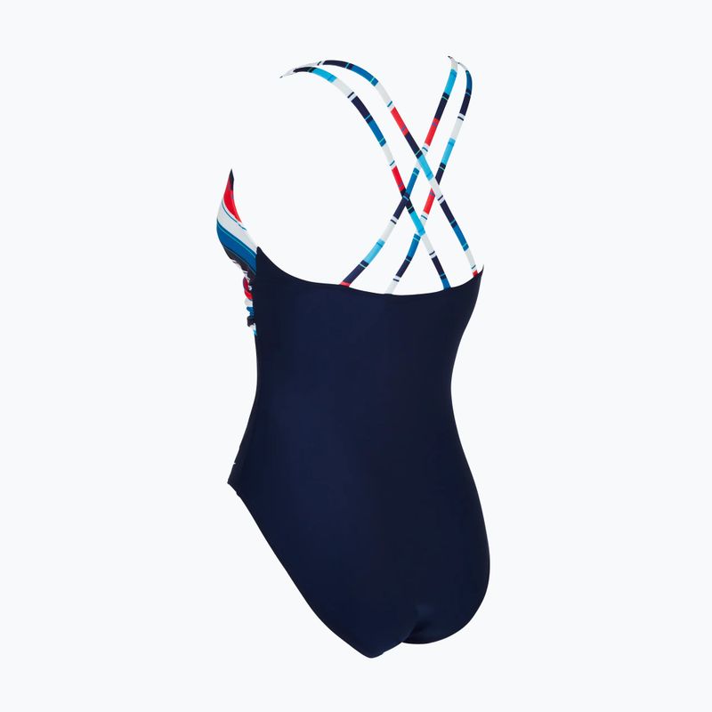 Strój pływacki jednoczęściowy damski Zoggs Seamarine Panel Crossback 2