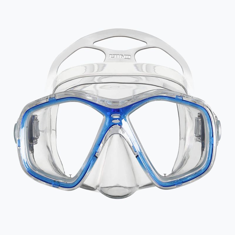 Zestaw do snorkelingu Mares Tapu blue reflex/clear 3