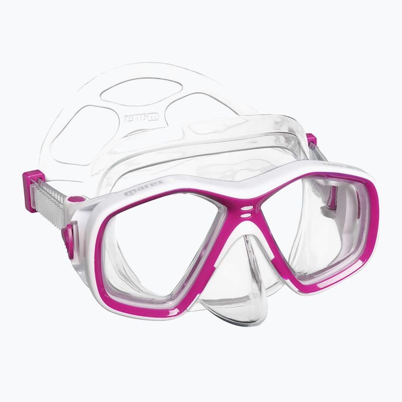 Zestaw do snorkelingu dziecięcy Mares Tapu Jr pink/white/clear 2