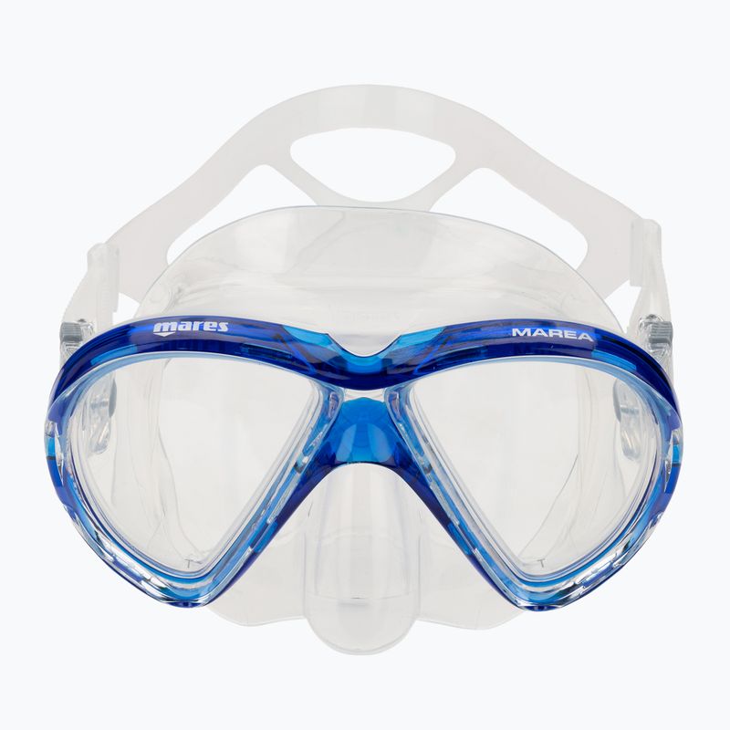 Maska do nurkowania Mares Marea blue reflex/clear 2