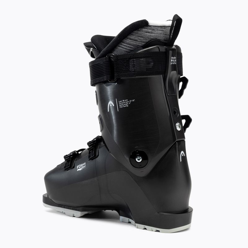 Buty narciarskie damskie HEAD Formula RS 95 W GW anthracite/light blue 2