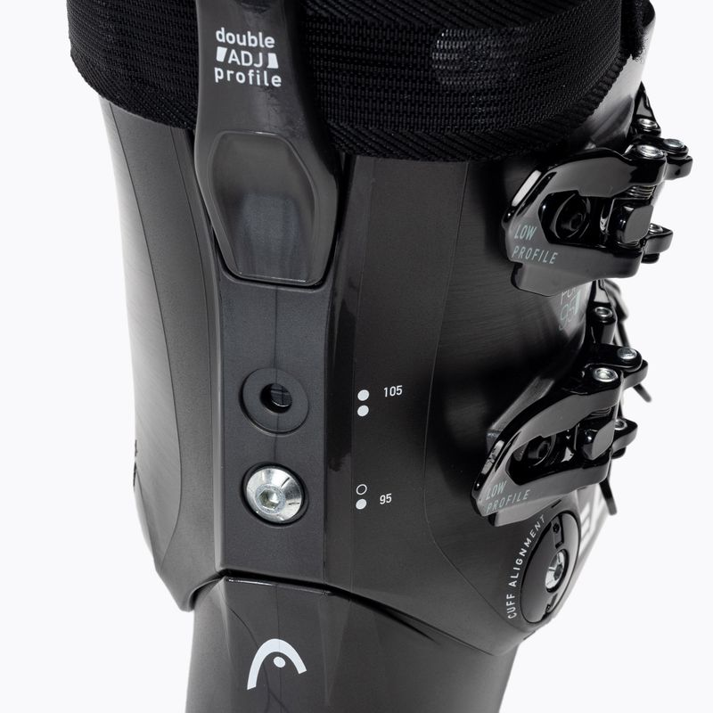 Buty narciarskie damskie HEAD Formula RS 95 W GW anthracite/light blue 8