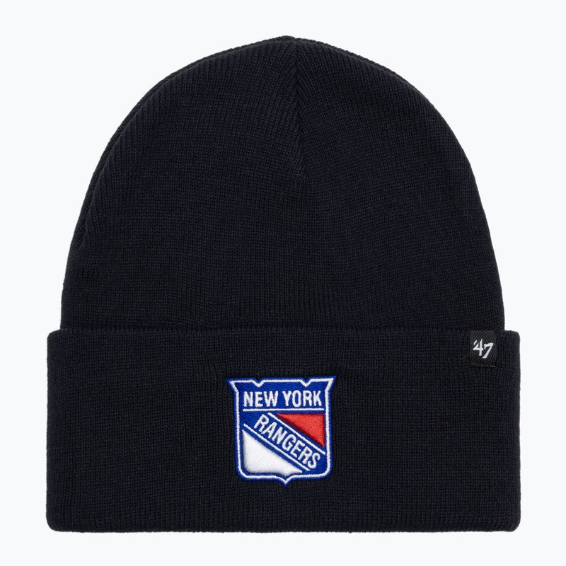 Czapka zimowa 47 Brand NHL New York Rangers Haymaker navy
