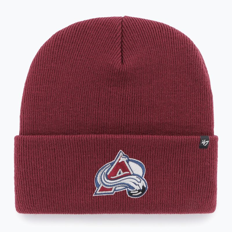 Czapka zimowa 47 Brand NHL Colorado Avalanche Haymaker cardinal