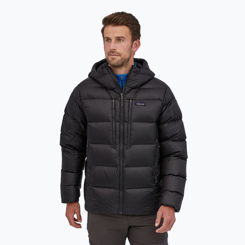 Kurtka puchowa męska Patagonia Fitz Roy Down Hoody black