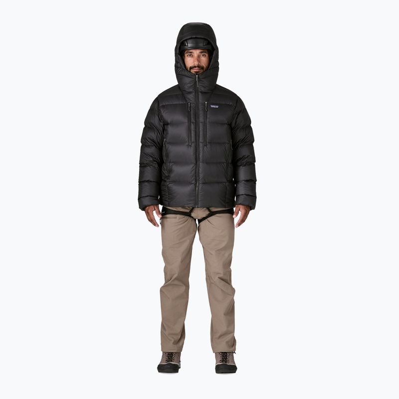 Kurtka puchowa męska Patagonia Fitz Roy Down Hoody black 2