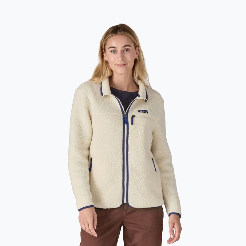 Bluza trekkingowa damska Patagonia Retro Pile permafrost natural