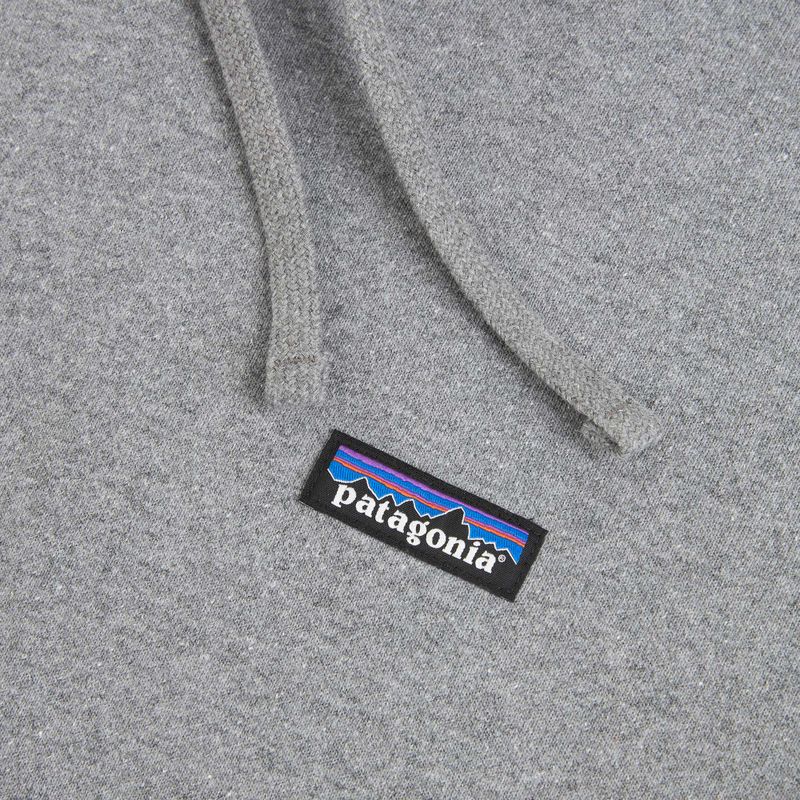 Bluza trekkingowa damska Patagonia P-6 Label Uprisal Hoody gravel heather 3