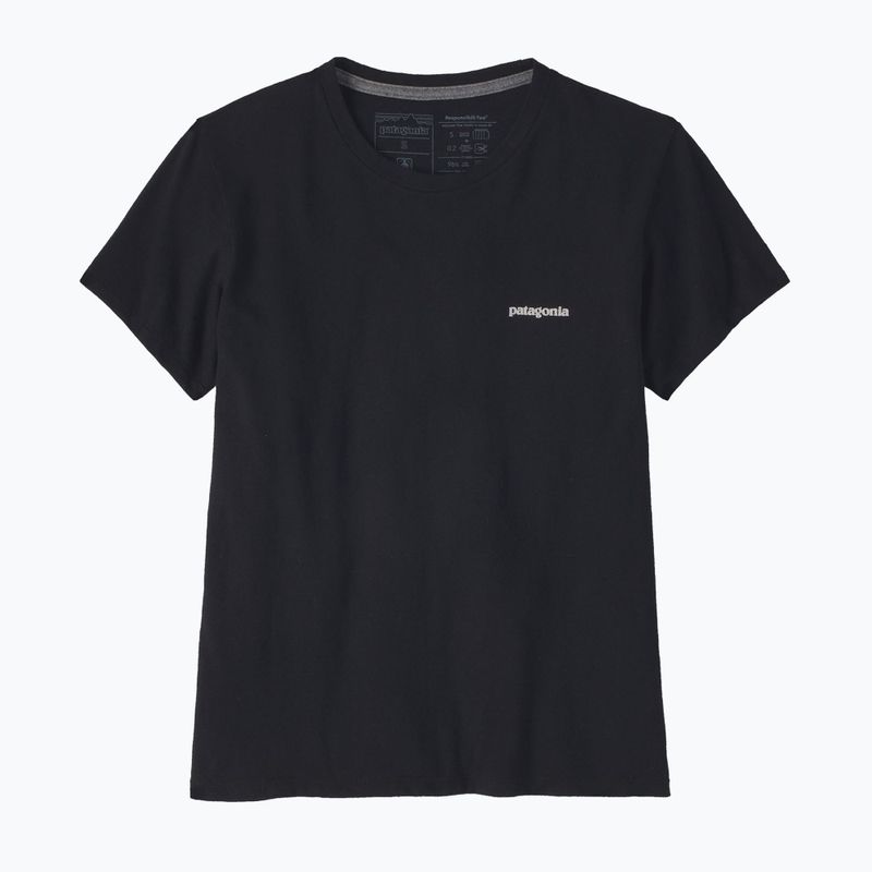 Koszulka damska Patagonia P-6 Logo Responsibili-Tee black 3