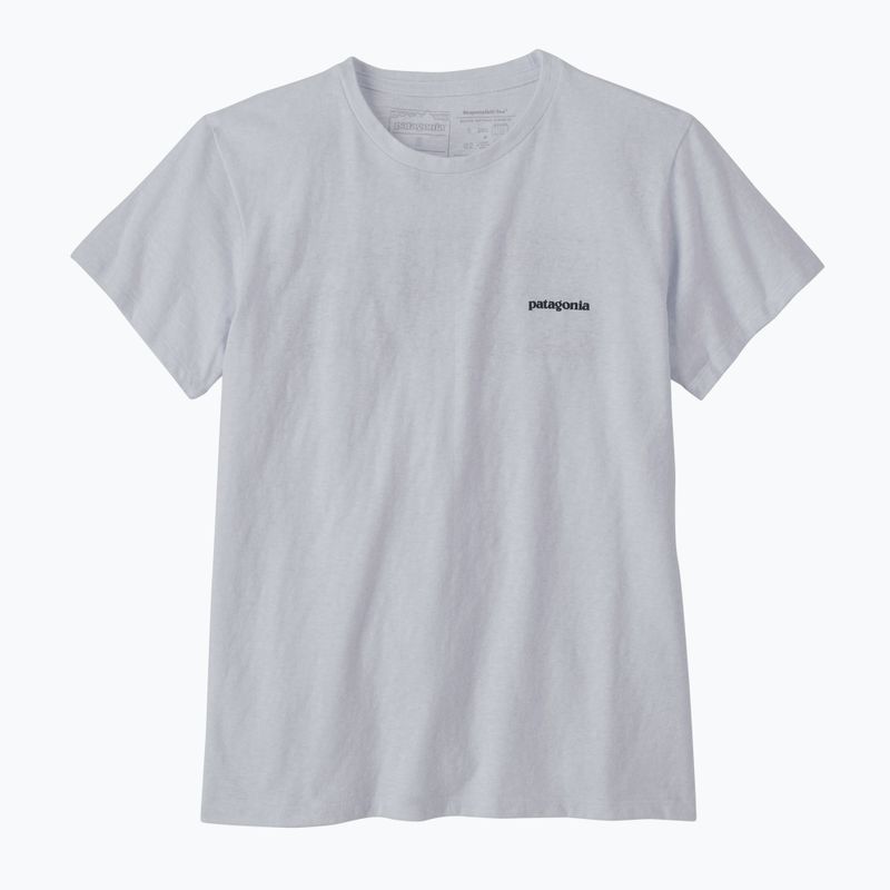 Koszulka damska Patagonia P-6 Logo Responsibili-Tee white 3