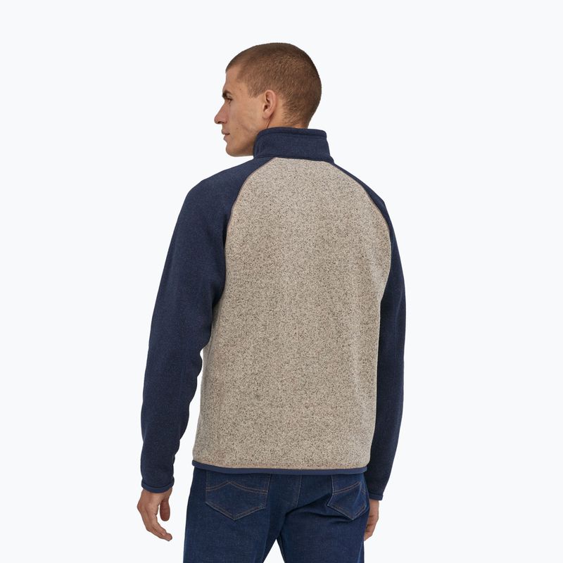 Bluza polarowa męska Patagonia Better Sweater 1/4 Zip oar tan 2