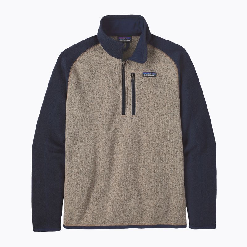 Bluza polarowa męska Patagonia Better Sweater 1/4 Zip oar tan 3