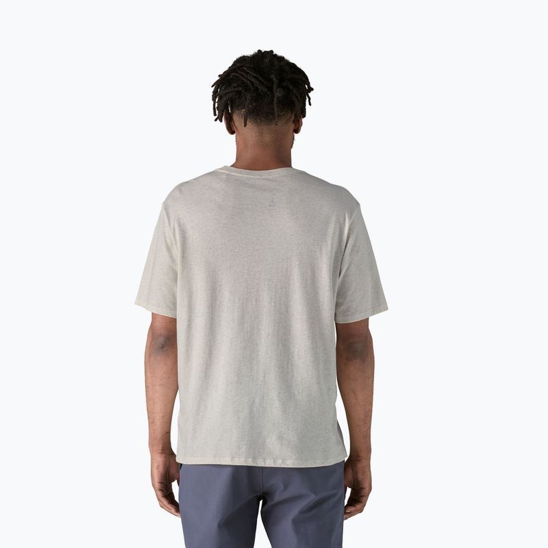 Koszulka męska Patagonia Daily Pocket Tee birch white 3
