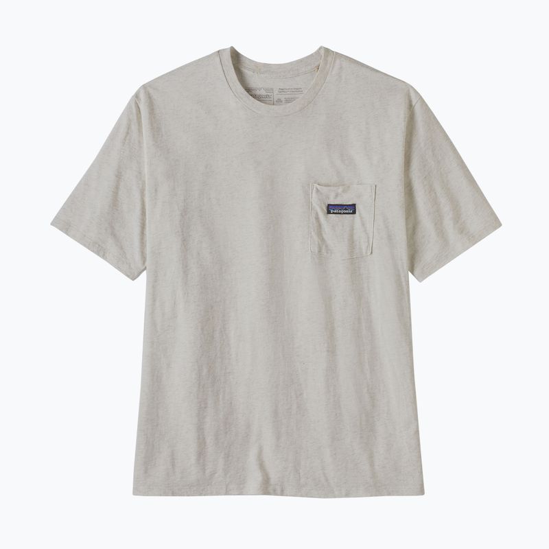 Koszulka męska Patagonia Daily Pocket Tee birch white 4