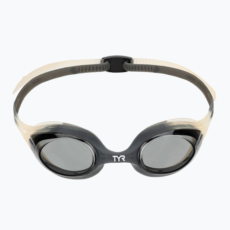 Okulary do pływania TYR Hydra Flare smoke/smoke/clear 2