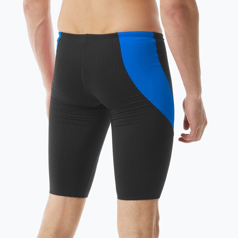 Jammery pływackie męskie TYR Durafast Elite Oceanid Jammer black/blue 2