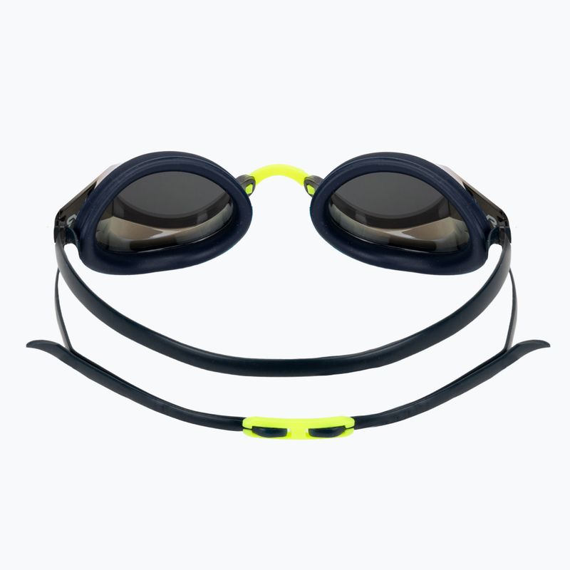 Okulary do pływania TYR Blackops 140 Ev Racing Mirrored gold/navy/yellow 4