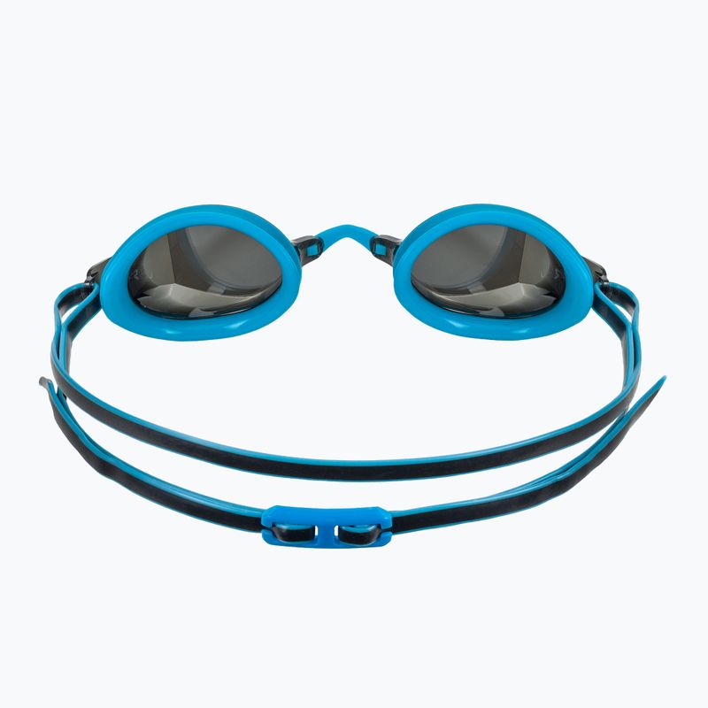 Okulary do pływania dziecięce TYR Blackops 140 Ev Racing Mirrored silver/ blue/ black 4
