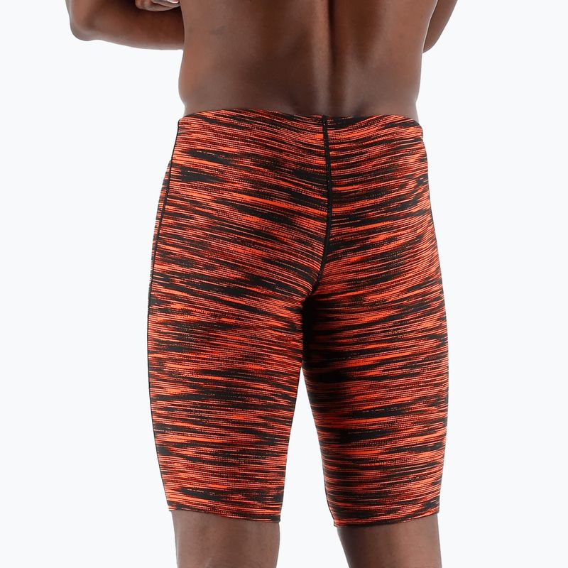 Jammery pływackie męskie TYR Fizzy Jammer black/orange 5