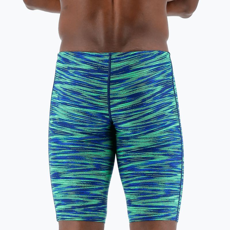 Jammery pływackie męskie TYR Fizzy Jammer blue/green 5