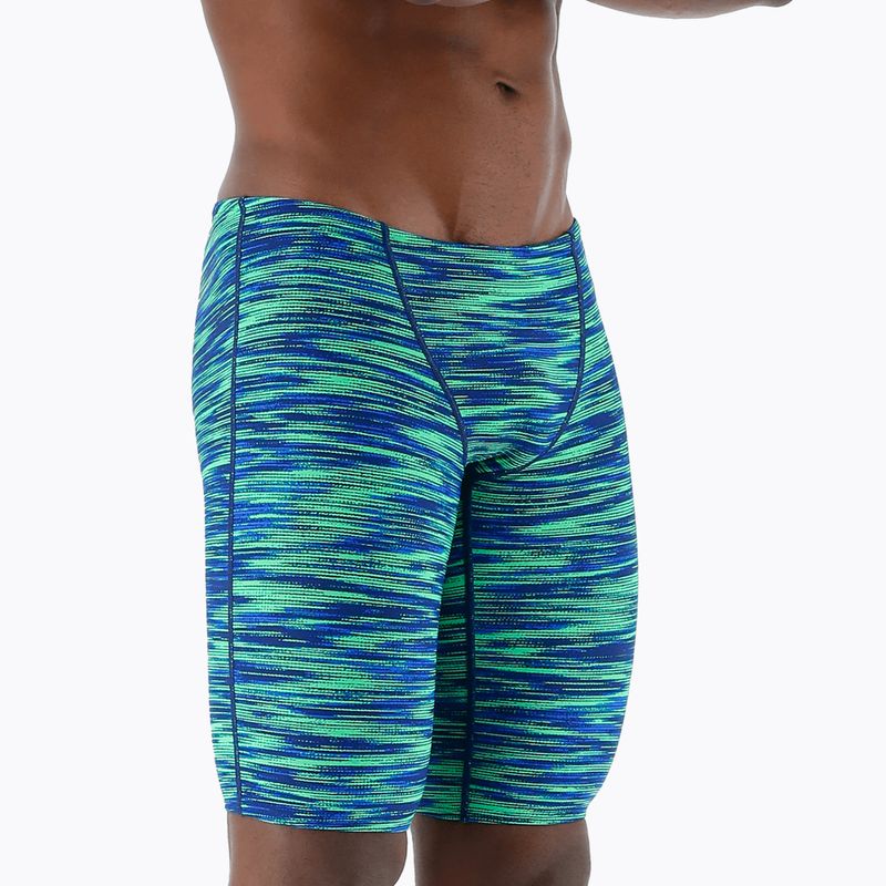 Jammery pływackie męskie TYR Fizzy Jammer blue/green 6